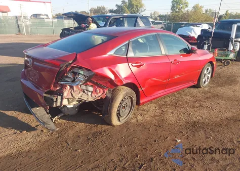 2020 Honda Civic Lx z USA, uszkodzony, nr VIN 2HGFC2F63LH543370